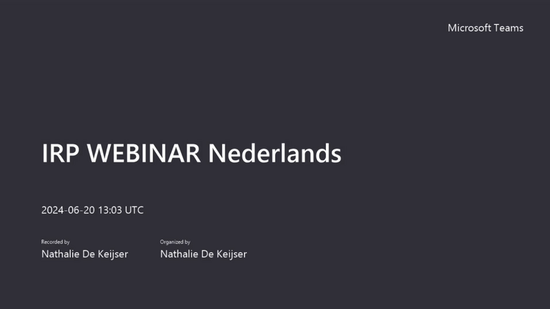 Om bedrijven die betrokken zijn bij het inbound maritieme proces te informeren over het Inbound Release Platform, hebben we de eerste van twee webinars gestreamd.