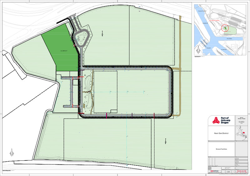 Bijlage van de bevragingsbundel voor de NextGen Incubator concessie met het concessieplan.