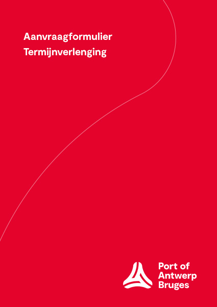 Based on the information from this application form, the Port Authority evaluates the request for a term extension. (Dutch only)